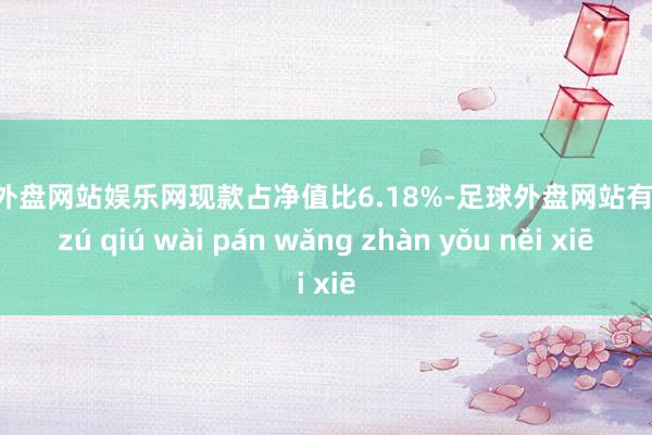 足球外盘网站娱乐网现款占净值比6.18%-足球外盘网站有哪些 zú qiú wài pán wǎng zhàn yǒu něi xiē
