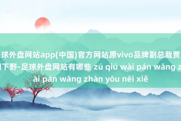 足球外盘网站app(中国)官方网站原vivo品牌副总裁贾净东因个东谈主原因下野-足球外盘网站有哪些 zú qiú wài pán wǎng zhàn yǒu něi xiē